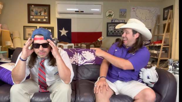 TCU @ SMU, 2022.  Fan reactions